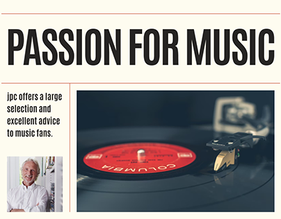 Redesign Passion for Music