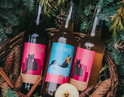Label Designs for Mulled Wine and Hot Cider