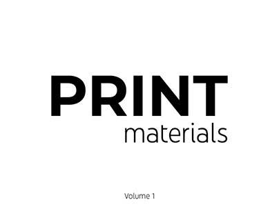 Print materials (vol1)