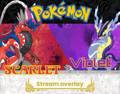 Overlay twitch - Pokemon Scarlet & Violet