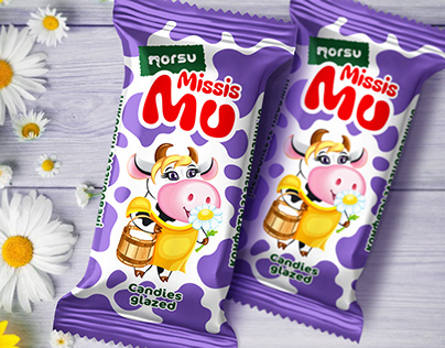 Missis Mu candy package design