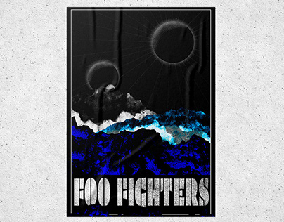 Foo Fighters - Music Poster