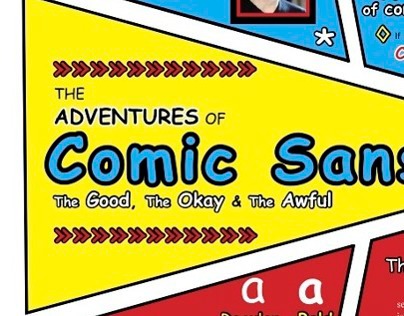 Comic Sans Poster