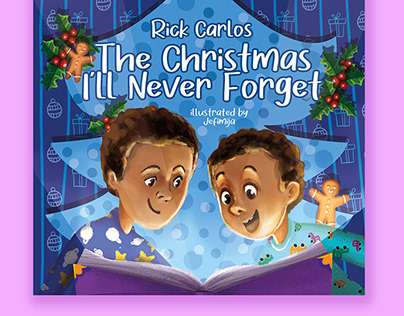 "The Christmas I'll never forget" Illustrations