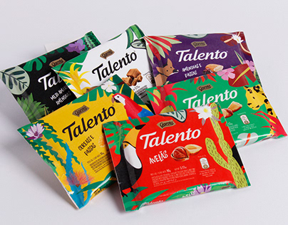 Talento | design de embalagem