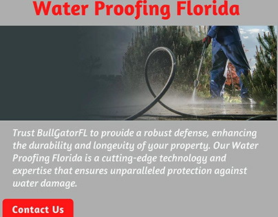 Florida's Premier Water-Proofing Solution