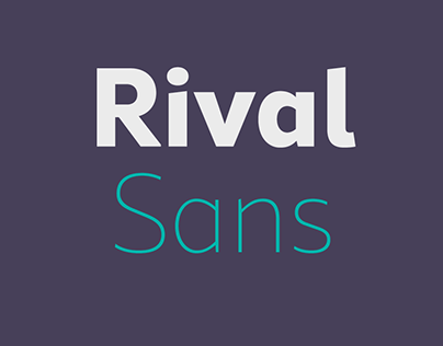 Rival Sans & Rival Sans Narrow