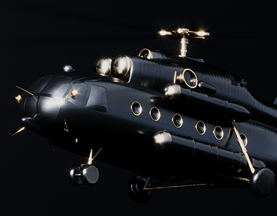 Helicopter MI8