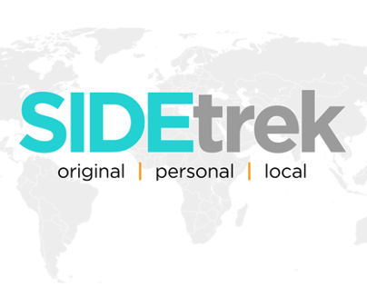 SideTrek - Travel Site Concept