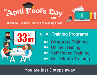 April Fool’s Day Training Offer | Infographic