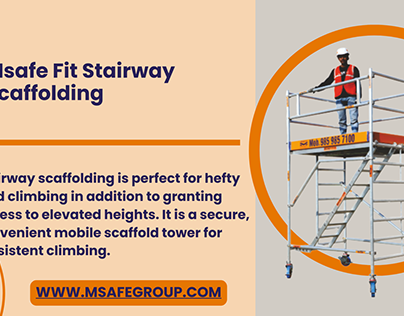 Msafe fit stairway scaffolding