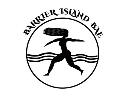 Logo For Barrier Island Bae Tee Shirt Company