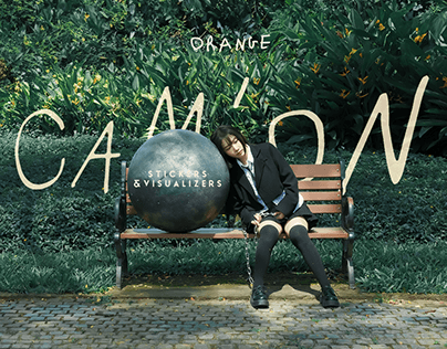 ORANGE 1st Studio Album 'CAM'ON' Stickers & Visualizers