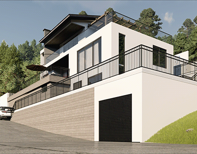The Sloping House