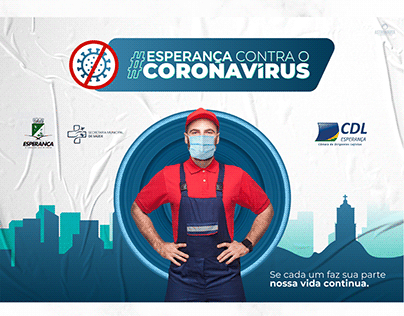 Social Media CDL Esperança contra o Coronavírus