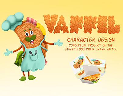 Character design - VAFFEL