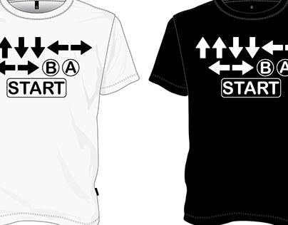Konami Code Shirts