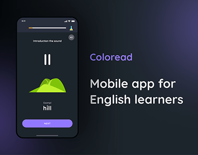 Coloread - app for learning English