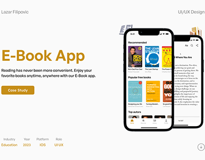 E-Book App Case Study