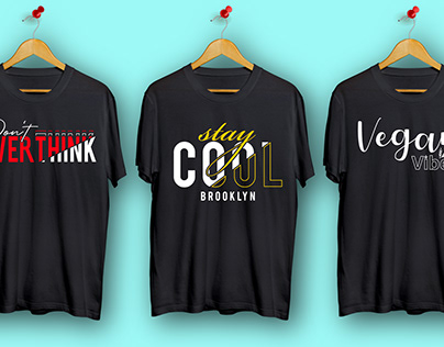 custom and trendy minimalist typography t shirt design