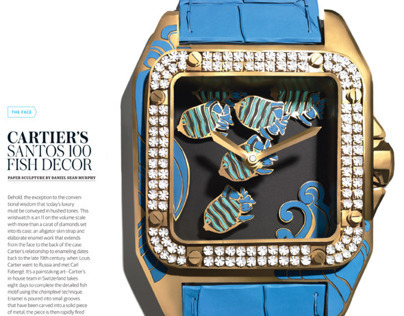 Paper Watches for WSJ. Magazine