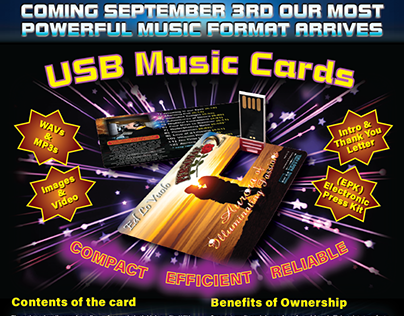 USB Music Cards