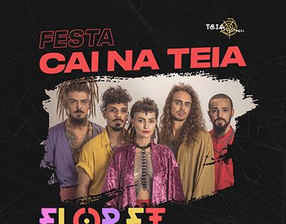 Concert Publicity #1 - Flor ET na Teia Cultural