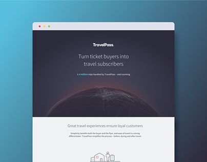 TravelPass webdesign