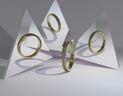 3d advertising for jewelry