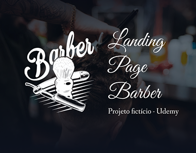 Landing Page Barber - Projeto Fictício