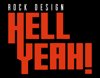Hell Yeah! Rock Design - Branding Book