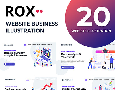 Rox - Business Illustration