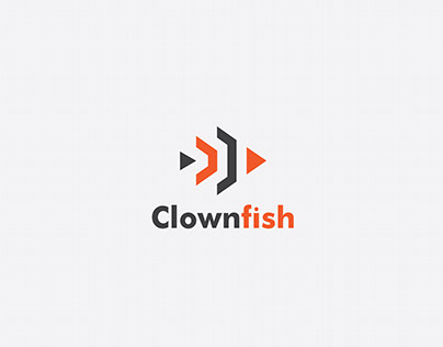 Clown Fish Logo Design Concept