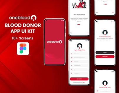 Oneblood App UI KIT
