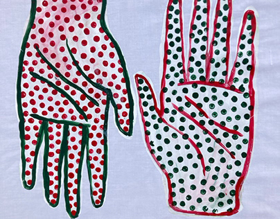 Hand in hand printing