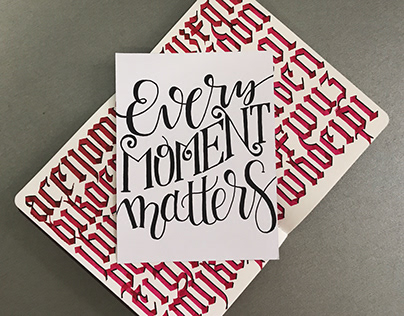 LETTERING AND CALLIGRAPHY WORKS | 2017