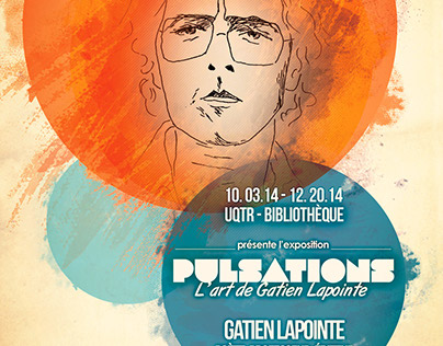 Gatien Lapointe Exhibit ~ Poster design