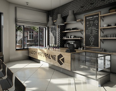 Kopalnia Lodów Cafe (Katowice) - Design Concept