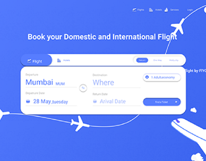 Flyoo :- Airline Ticket booking App