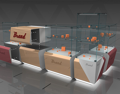The modular design of showcases