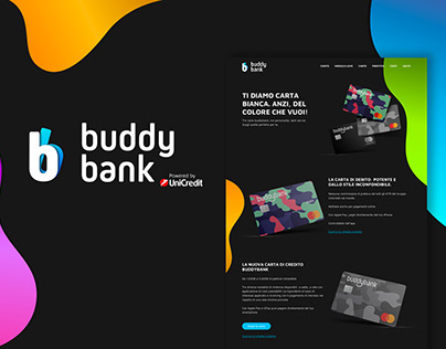 buddybank - UI design - Website