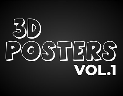 3D Wall Posters