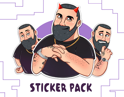 Stickers for Telegram Cool Guy