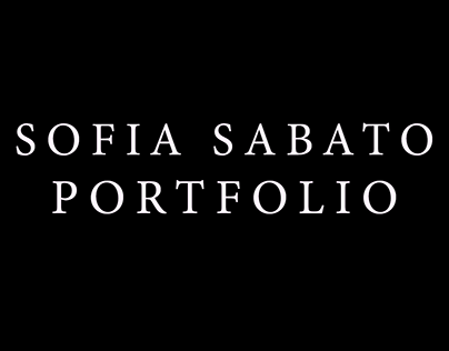 Sofia Sabato Portfolio