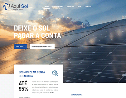 Site Azul Sol