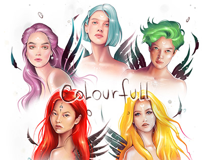 Colourful Hairstyles