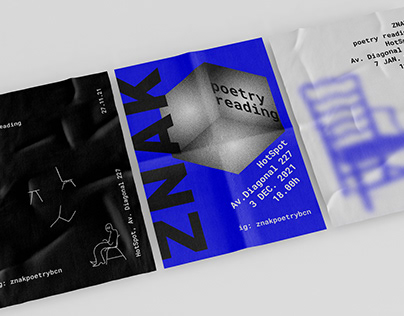 Series of Event Posters "ZNAK"