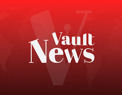 Vault News Logo Design & Branding | News App Ui Design