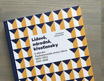Design obálky kniha KDU-ČSL