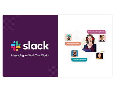 Slack Template Presentation Design